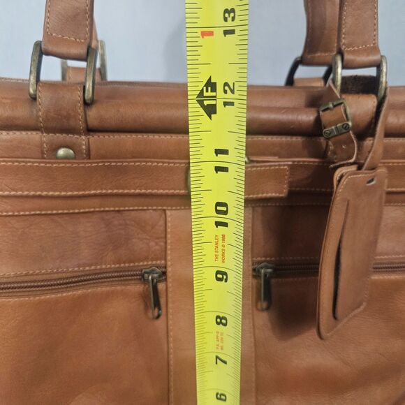 XL Leather Duffle Bag Travel Crossbody CDC Swag 2002 - Picture 4 of 11